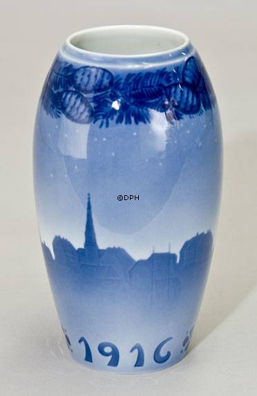 Weihnachtsvase 1916, Bing & Gröndahl