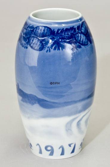 Weihnachtsvase 1917, Bing & Gröndahl