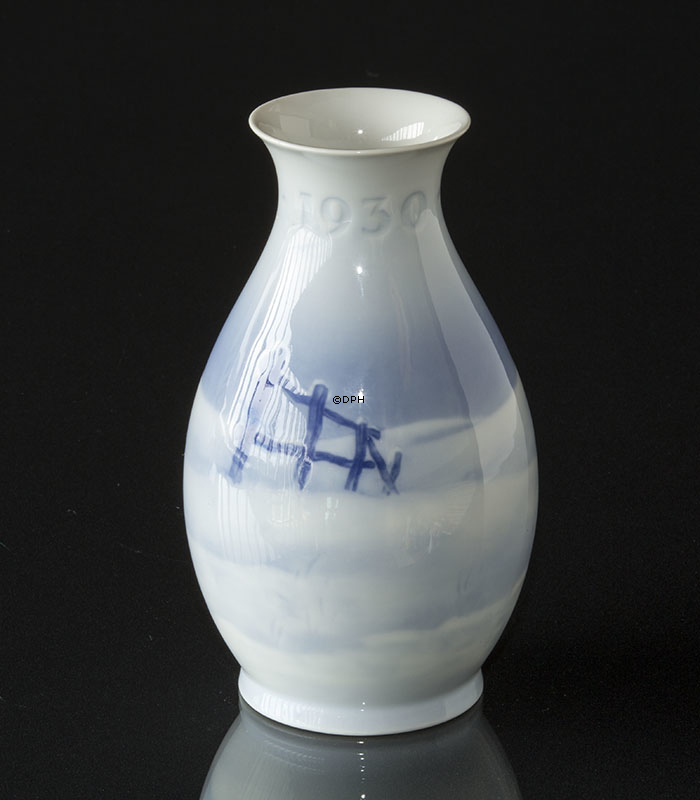 Weihnachtsvase 1930, Bing & Gröndahl