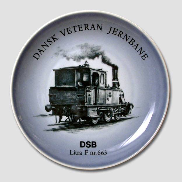 Veteranenbahn, Teller-Nr.. 5, Bing & Gröndahl