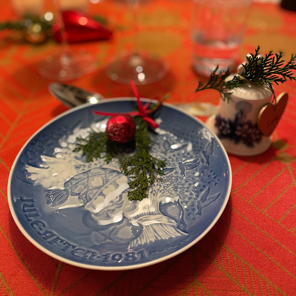 Weihnachtsfrieden 1981, Der Bing & Gröndahl Weihnachtsteller