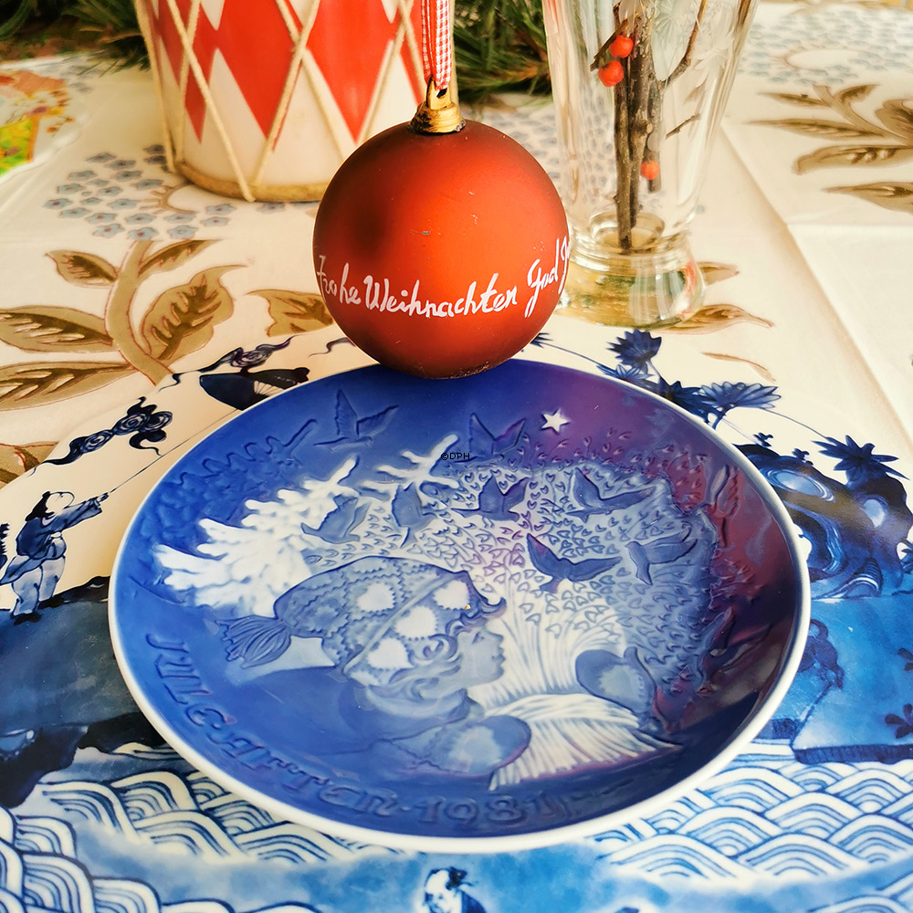 Weihnachtsfrieden 1981, Der Bing & Gröndahl Weihnachtsteller