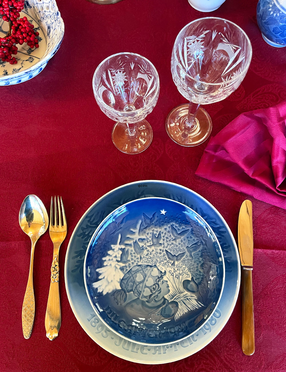 Weihnachtsfrieden 1981, Der Bing & Gröndahl Weihnachtsteller