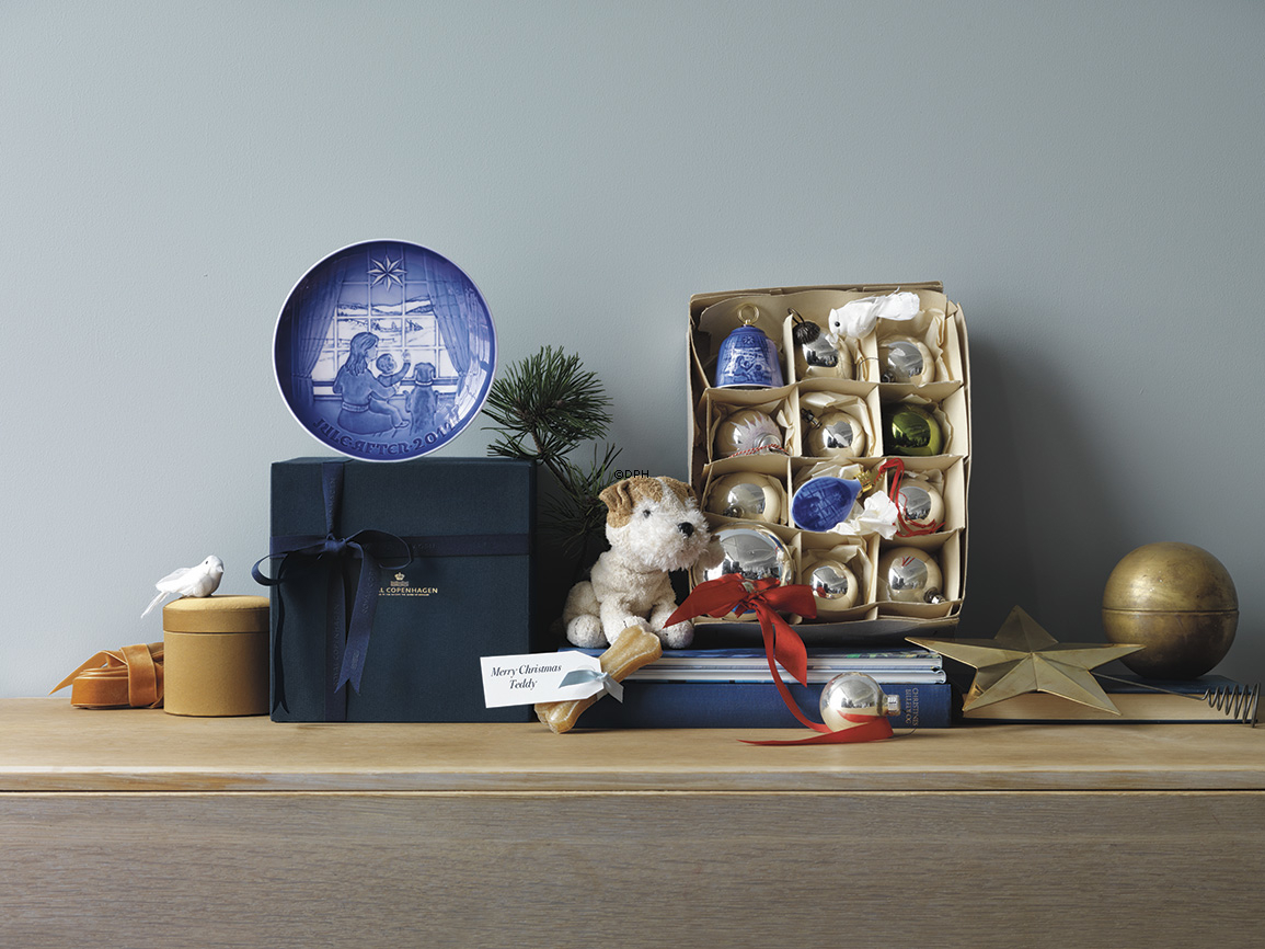 Warten auf Papa 2017, Bing & Gröndahl Weihnachtsteller