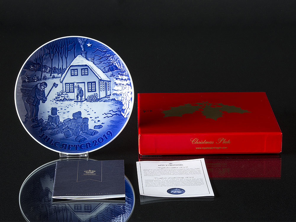 Holz Hacken 2019, Bing & Gröndahl Weihnachtsteller