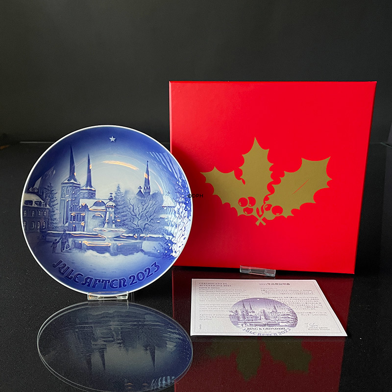 Weihnachten in Roskilde 2023, Bing & Gröndahl Weihnachtsteller