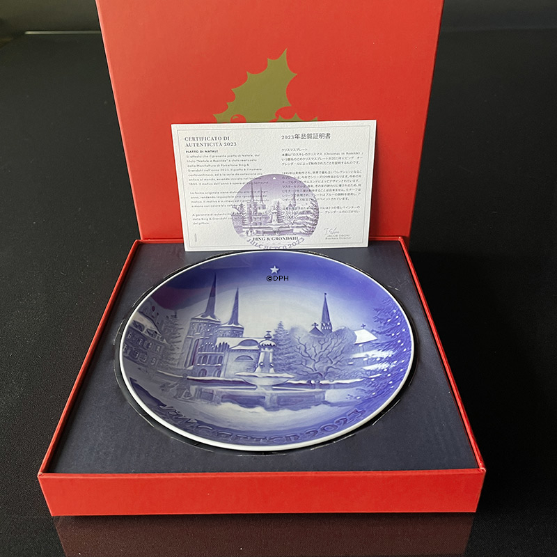 Weihnachten in Roskilde 2023, Bing & Gröndahl Weihnachtsteller