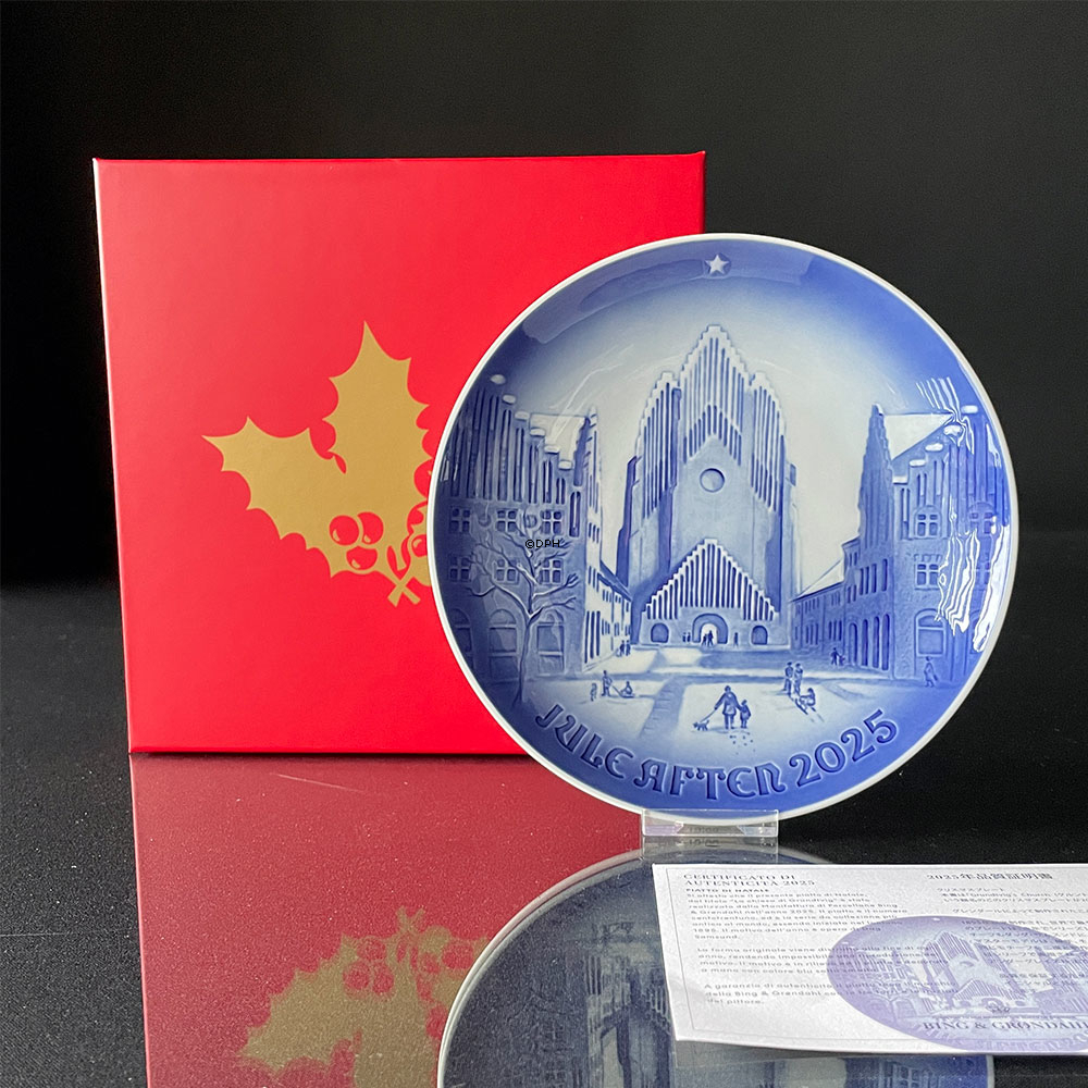 Grundtvigs Kirche 2025, Bing & Gröndahl Weihnachtsteller