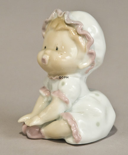 Baby mit Schnuller - ich bin bereit