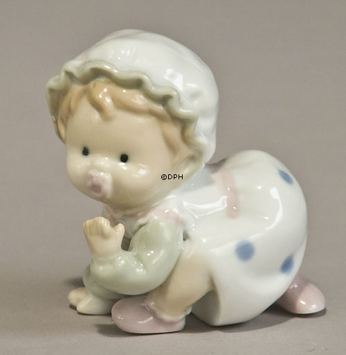 Baby mit Schnuller - Ich komme jetzt