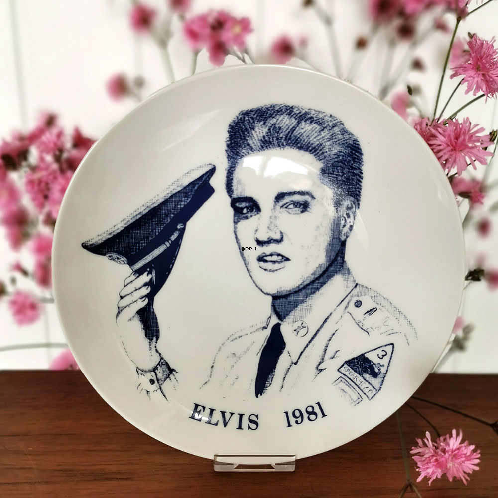 1981 Elvis Teller, Corell Porzellan Dänemark