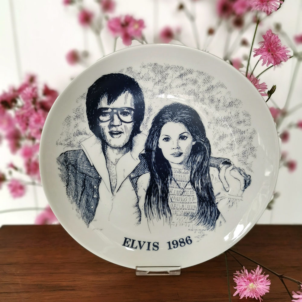1986 Elvis Teller, Corell Porzellan Dänemark