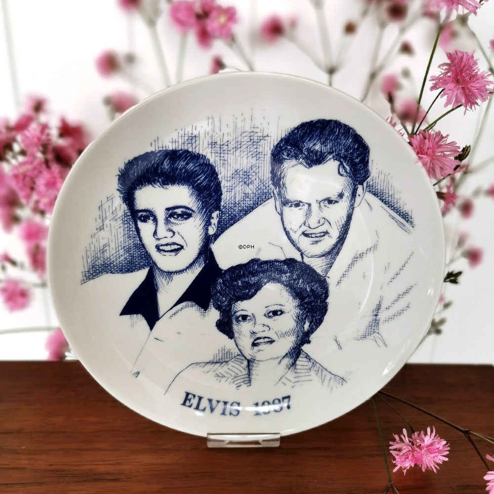 1987 Elvis Teller, Corell Porzellan Dänemark