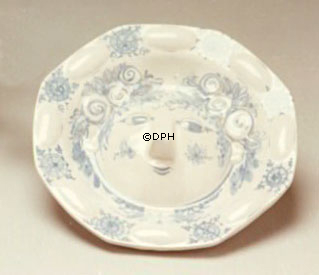 Wiinblad Maskenteller, handbemalt, blau / weiß oder mehrfarbig