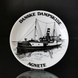 Agnete, Dänische Dampfschiffe Teller no. 1