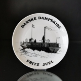 Fritz Juel, Dänische Dampfschiffe Teller no. 10