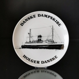 Holger Danske, Dänische Dampfschiffe Teller no. 11
