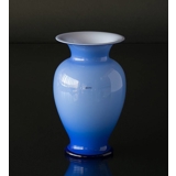 Holmegaard Amfora Vase blau Opal, Medium