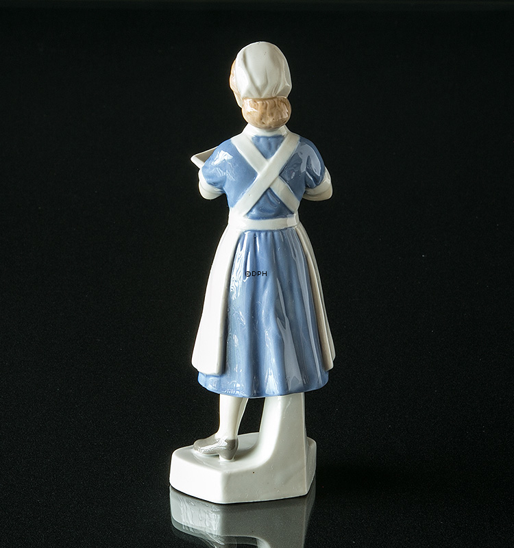 Krankenschwester Figur, Höhe 20 cm