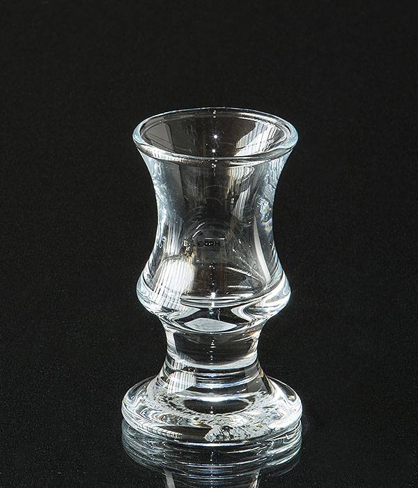 Holmegaard Schiffglas, Schnappsglas breiter Stiel, Inhalt 3 cl.
