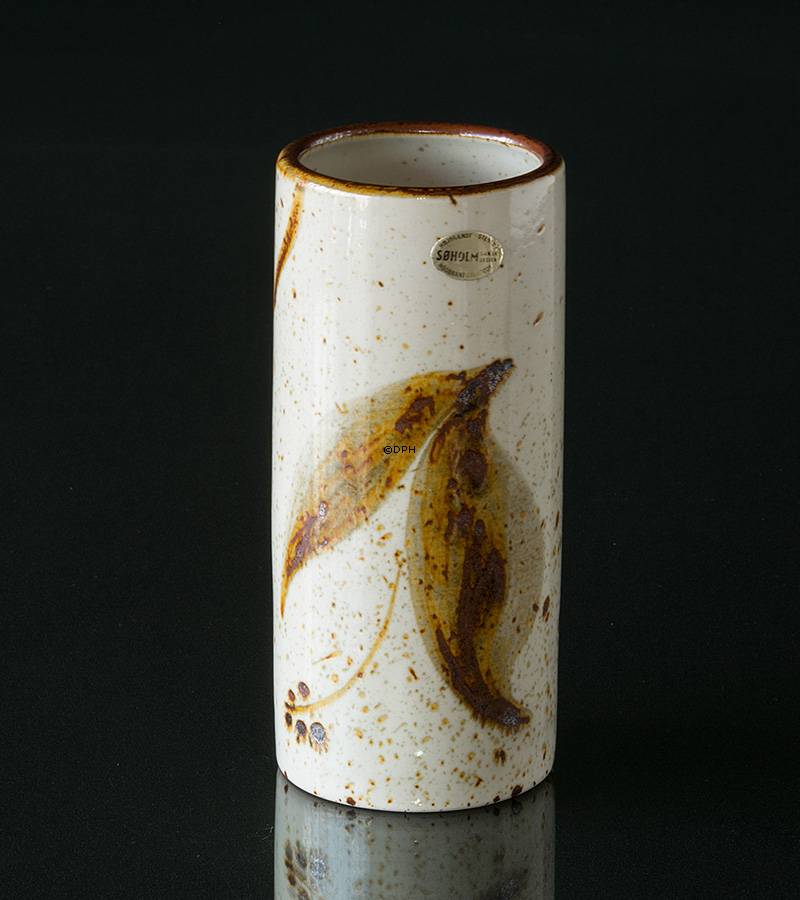 Søholm Lilia Steingut Vase Nr. 3680-2, 16cm