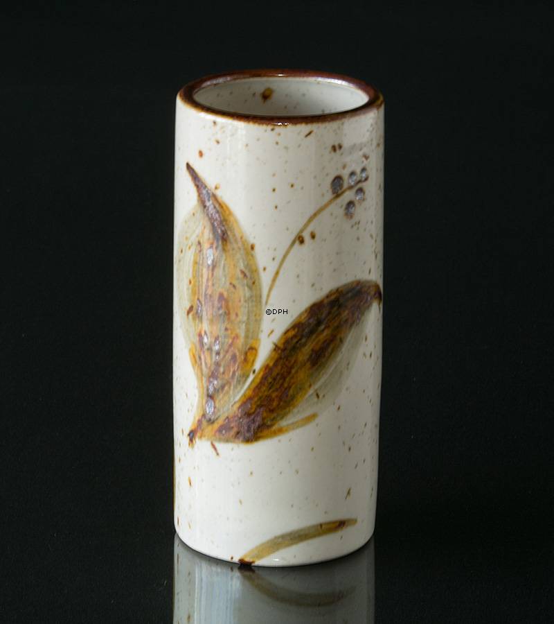Søholm Lilia Steingut Vase Nr. 3680-2, 16cm