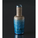 Blaue Kähler HAK Steingut Vase