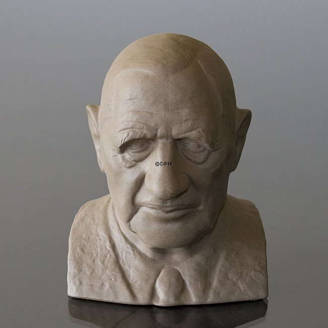 Große Statemen Charles de Gaulle Sparschwein Nr. 4, 1982, Söholm