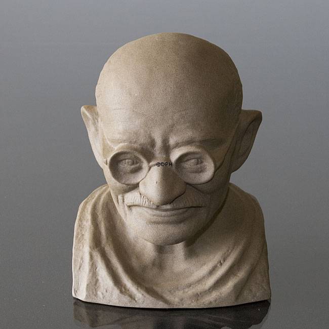 Große Statsmänner Mahatma Gandhi Sparschwein Nr. 6, 1984
