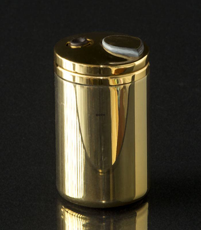 Asmussen Feuerzeug mit 24 Karat Gold