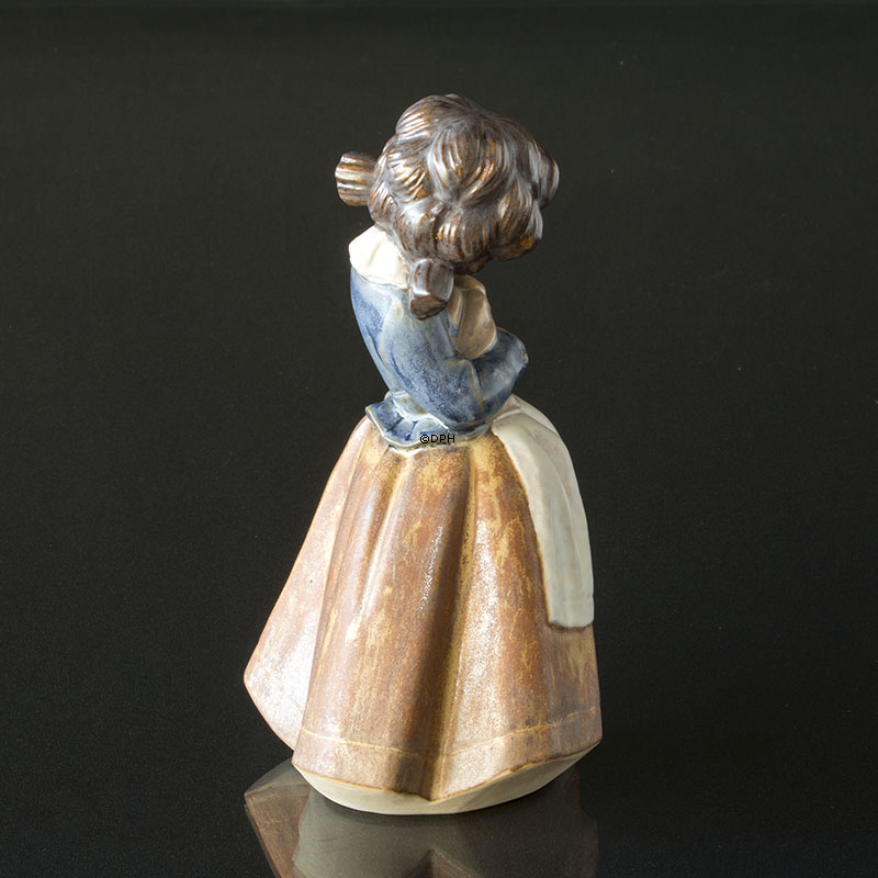 Lladro Figur Mädchen mit Kaninchen, 20 cm