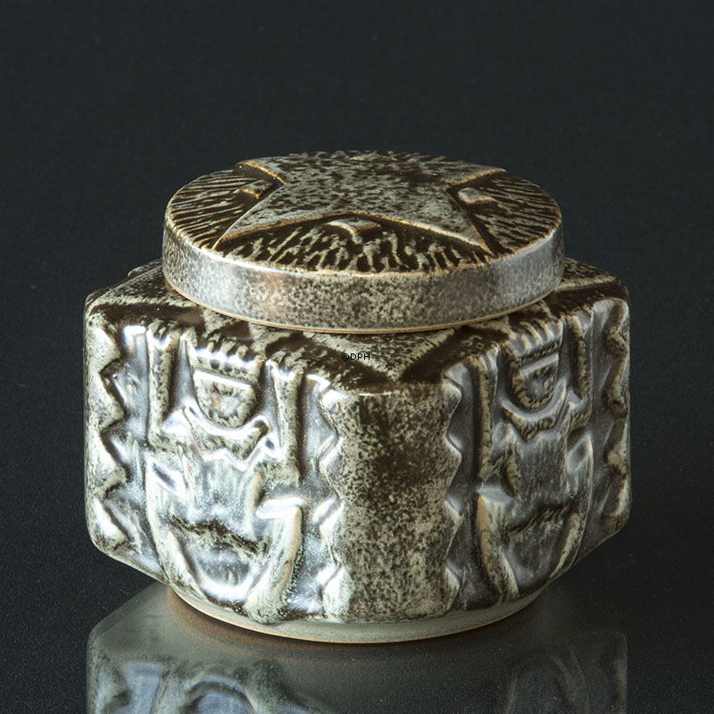 Johgus Keramik Krug mit Deckel Nr. 13