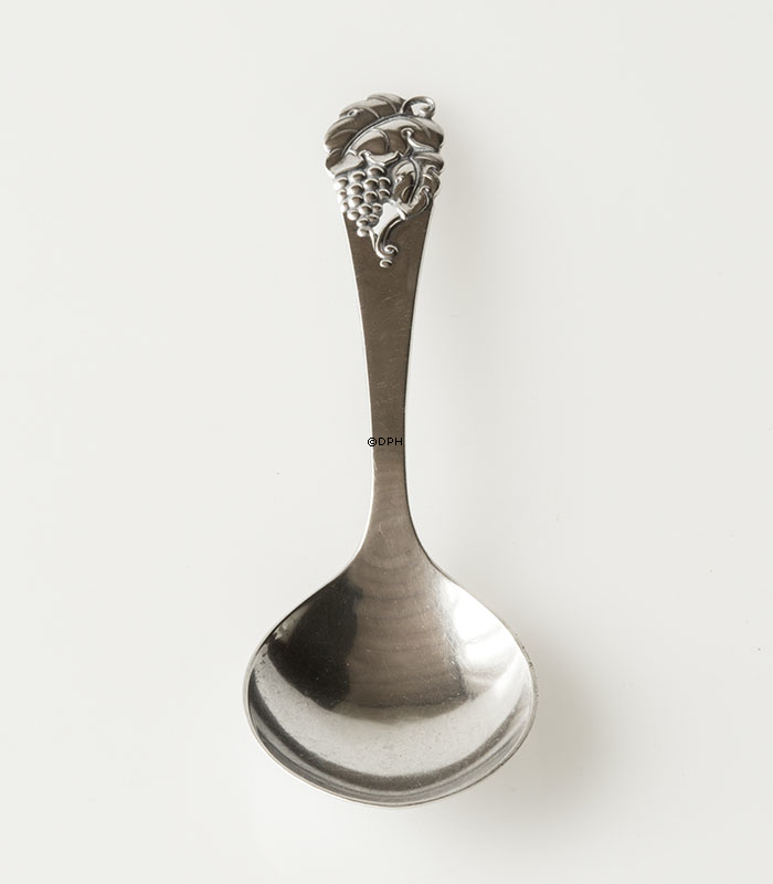 Siber Servierlöffel signiert CKH