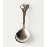 Siber Servierlöffel COHR signiert JS - Johannes Siggaard