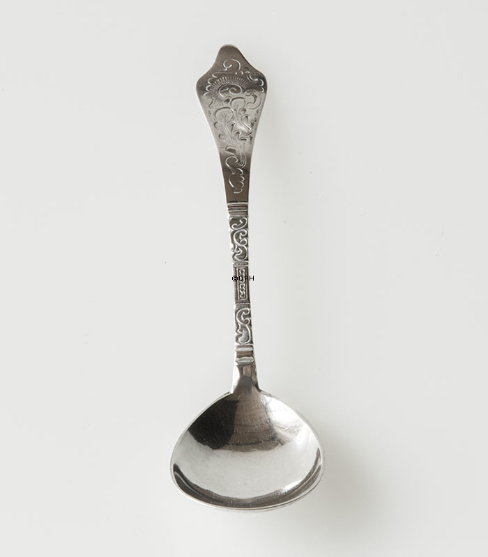 Siber Dessertlöffel signiert CHF - Christian. Fr. Heise