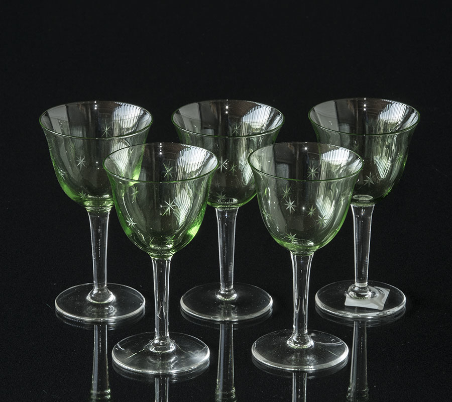 Lyngby Orion Weißweinglas, 5 Stück