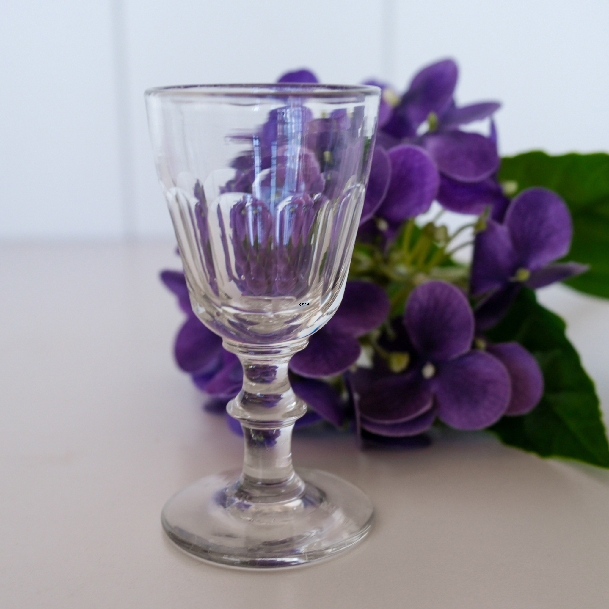Holmegaard Berlinois Christian VIII Schnapsglas