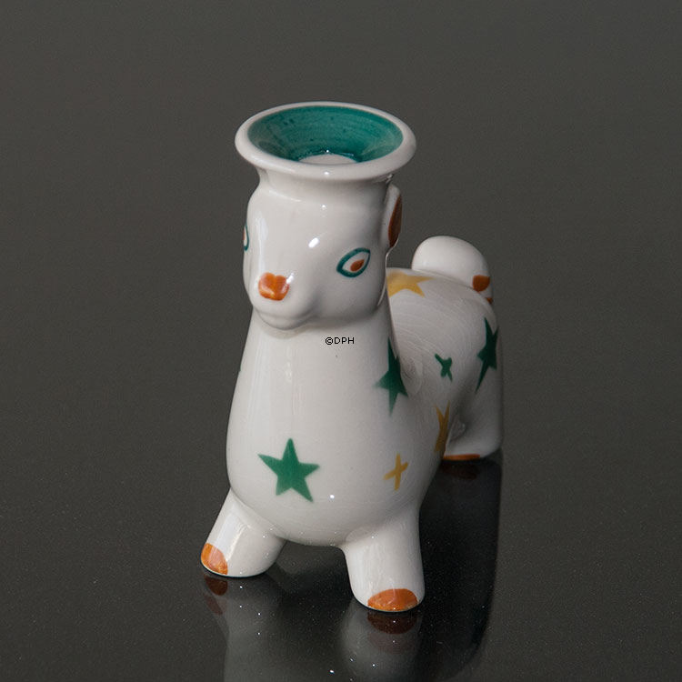 Weihnachtsböcke, Kerzenhalter 1 Paar