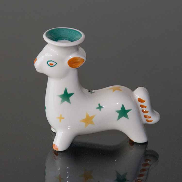 Weihnachtsböcke, Kerzenhalter 1 Paar