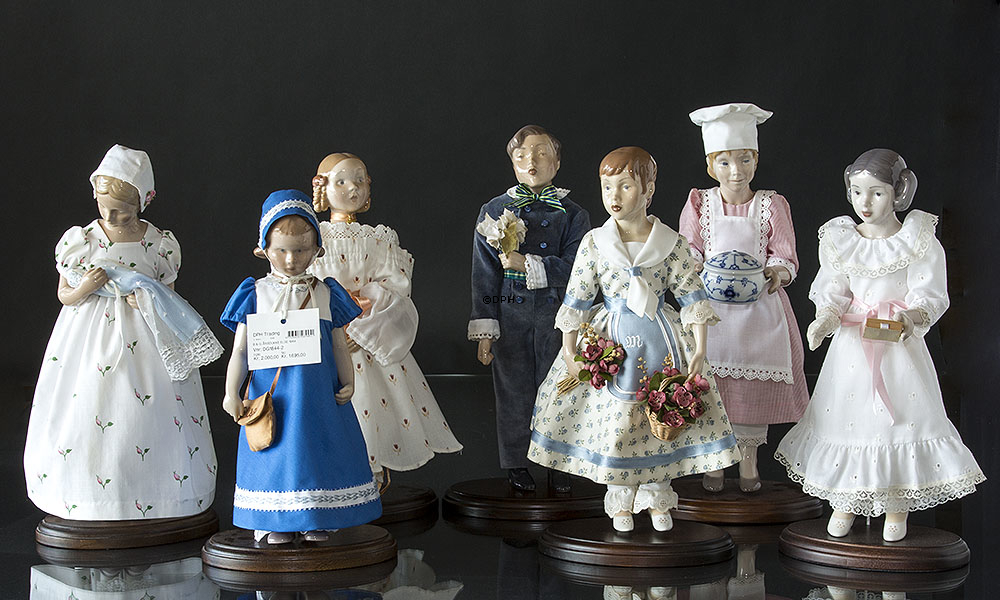 B & G jährliche Puppe w / Kleidung Trine 1985, Bing & Gröndahl