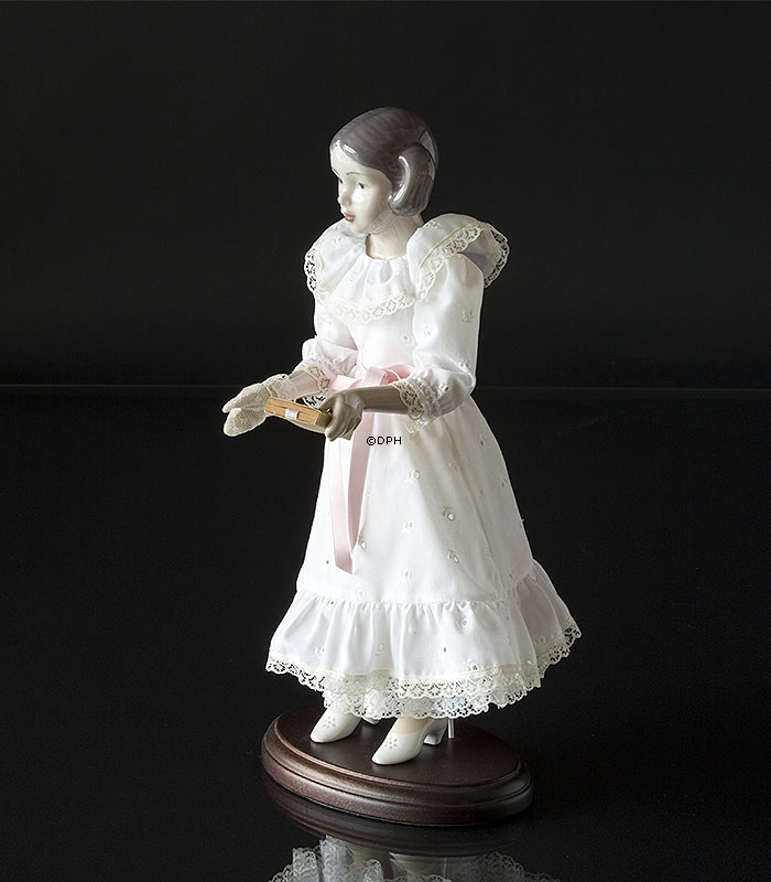 B & G Jahrespuppe mit Kleidung, Josephine 1989, Bing & Gröndahl