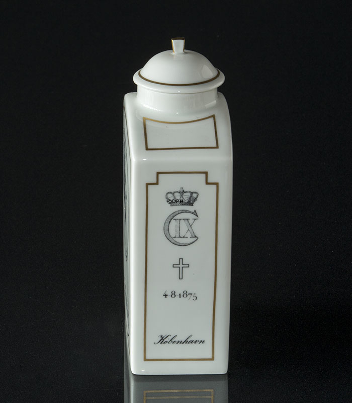 Hans Christian Andersen Jubiläumsteedose 1805-1875, Bing & Gröndahl