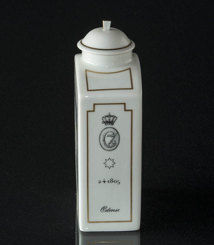 Hans Christian Andersen Jubiläumsteedose 1805-1875, Bing & Gröndahl