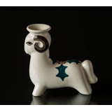 Julbock Aluminia Kerzenhalter