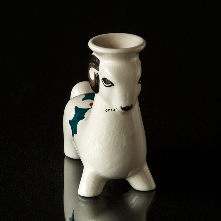 Julbock Aluminia Kerzenhalter