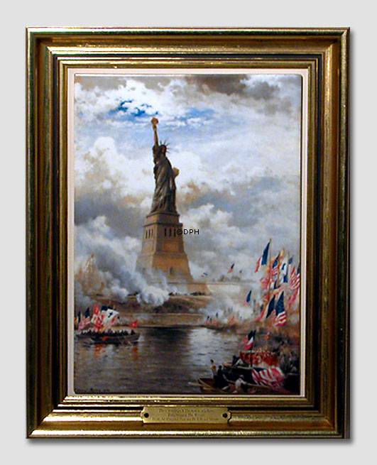 Die Freiheitsstatue, Malerei