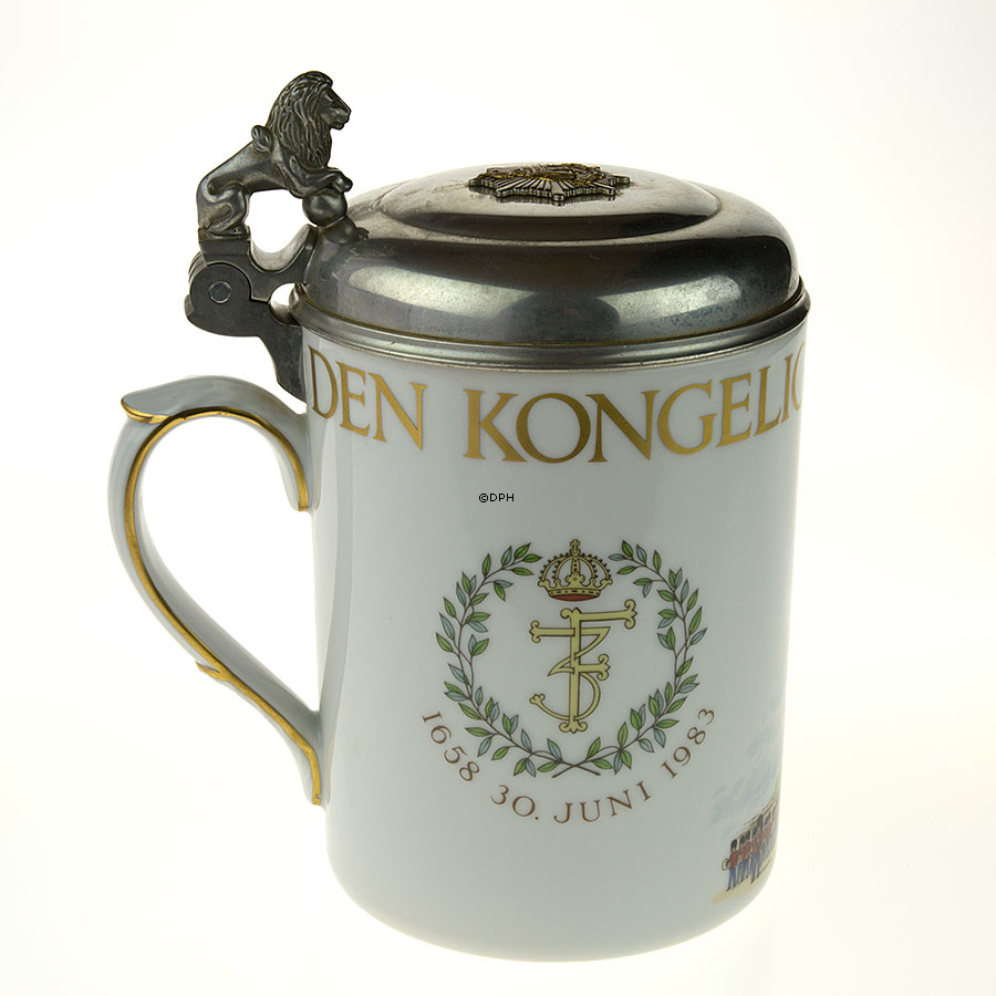 Becher, "Die königliche Leibgarde", 325 Jahre., Royal Copenhagen