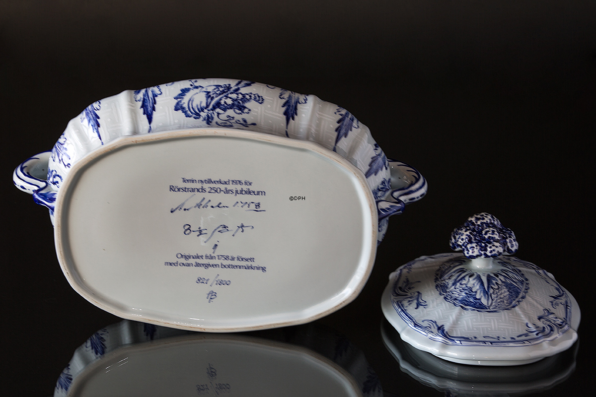 Rörstrand 250 Jahre Jubiläumsterrine.