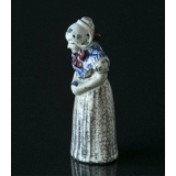 Frau mit Gesangbuch, Nr. 4418, Keramik, Michael Andersen & Søn