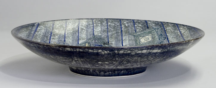 Großer Teller mit spinnender Frau Nr. 4106-2